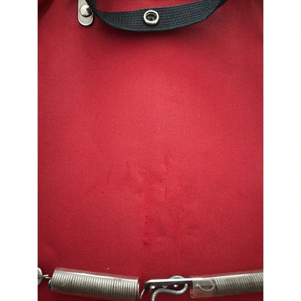 Kirtland Tour Pak Red Bag 9x9 Stains Lining Flaking